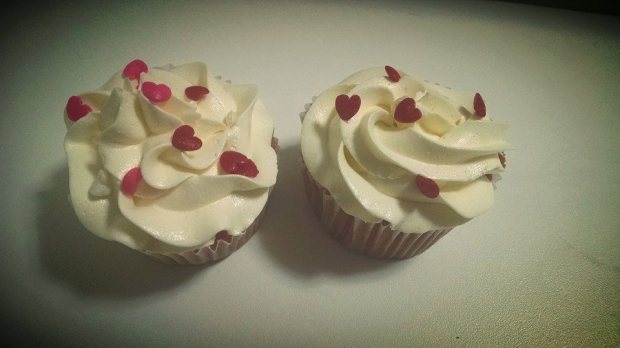 Cupcake Pink Velvet Cream Chesse Buttercream