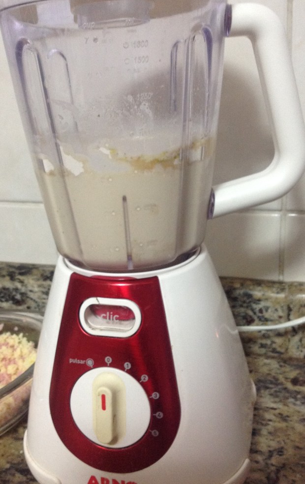 Cupcake de presunto e queijo