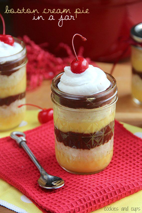 Cake In Jar