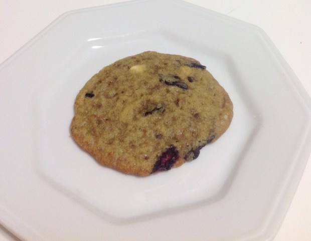 Cookies Chocolate Branco e Blueberry