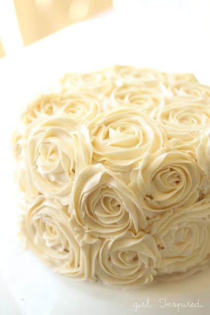 Rosette Cake Bolo Rosas