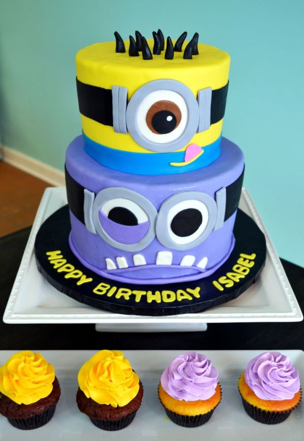 Confeitaria Minion Bolo Cupcake Cake Pop