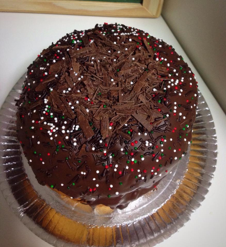 Panetone Recheado e Coberto