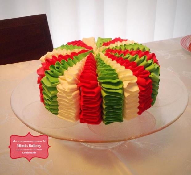 Bolo Natalino Creme Alpino Delicia Ninho Chantininho