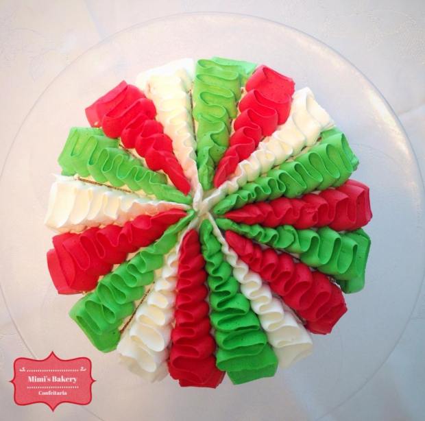 Bolo Natalino Creme Alpino Delicia Ninho Chantininho