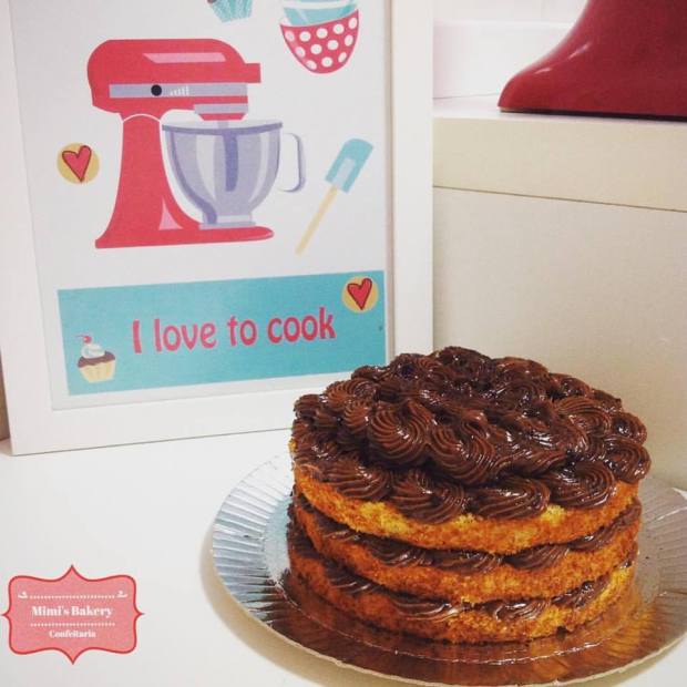 Naked Cake Ovomaltine