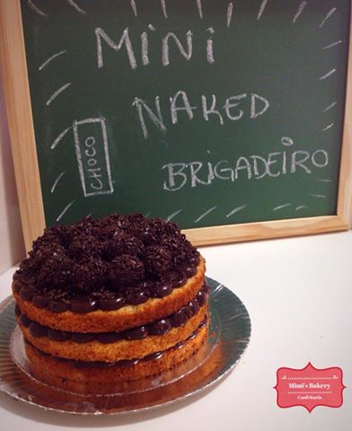Naked Cake Brigadeiro