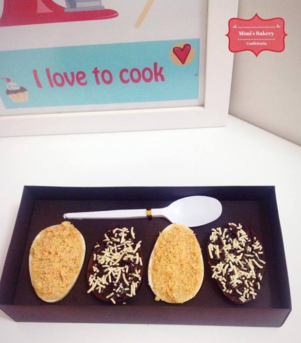 Ovo de Colher Paçoquinha Nutella