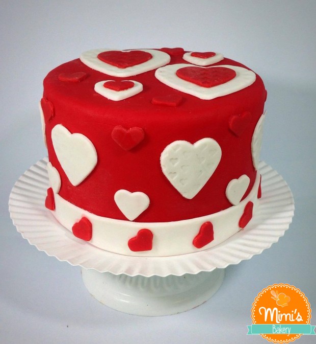 Bolo Decorado Dia dos Namorados