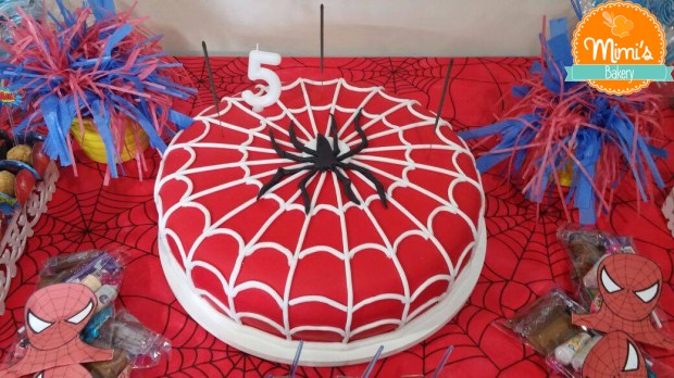 Bolo Decorado Homem Aranha