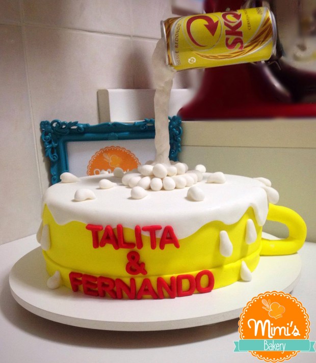 Bolo Decorado Cerveja