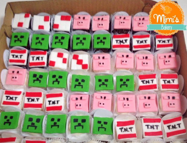 Docinhos Decorados Minecraft