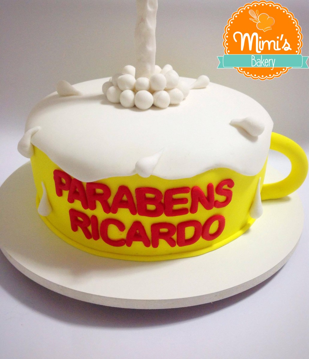 Bolo Caneca de Cerveja