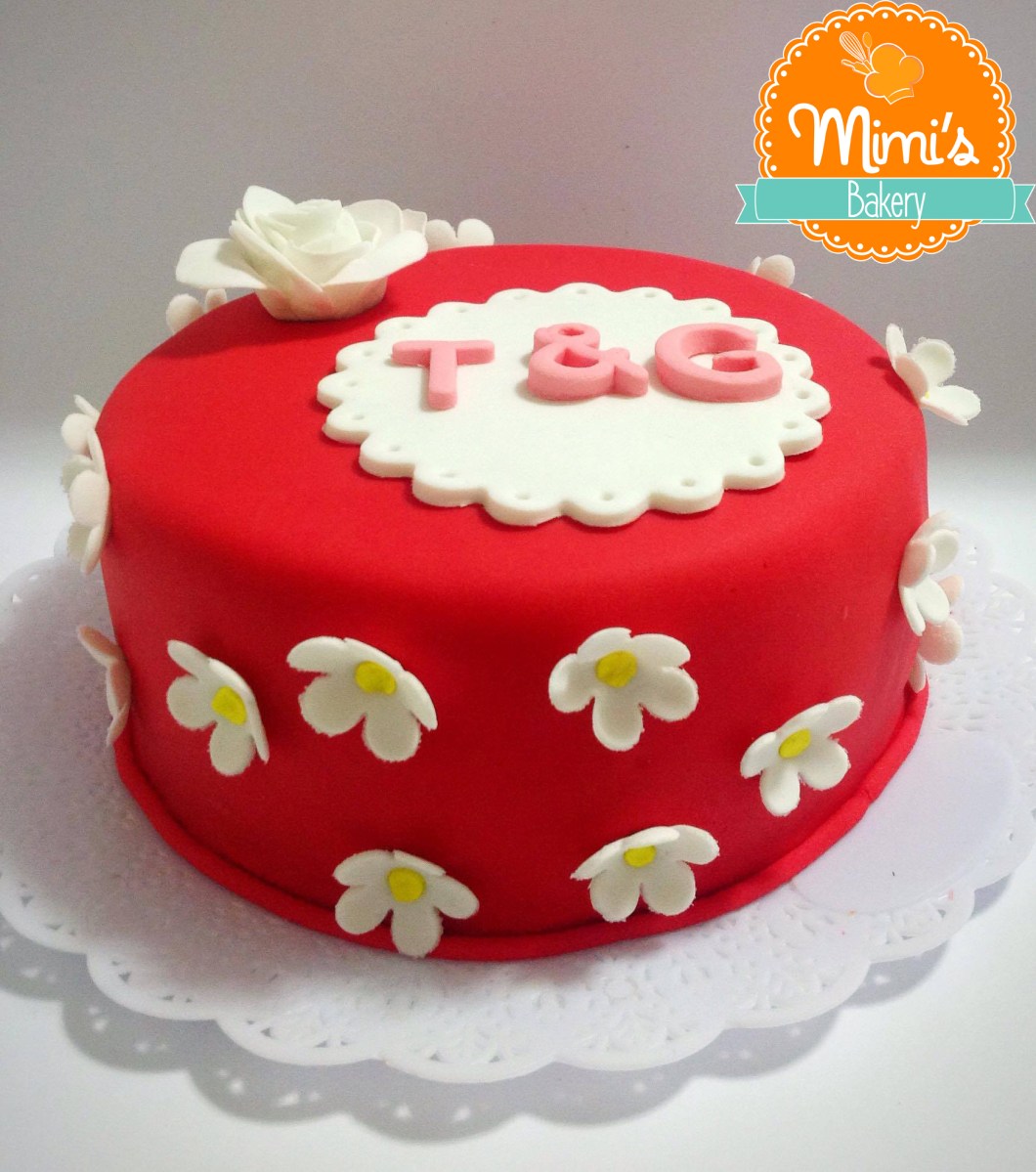 Bolo Decorado Florido