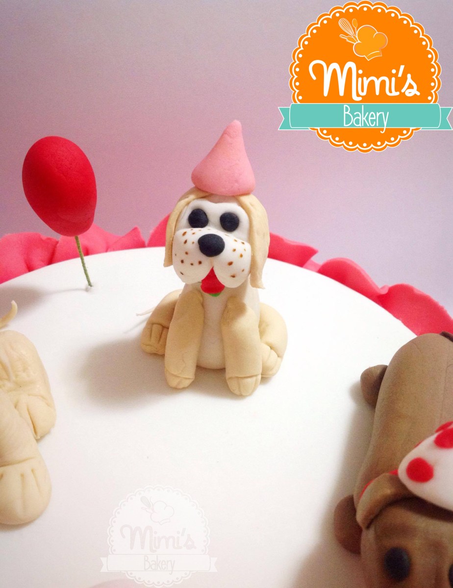 Bolo Decorado Cachorros