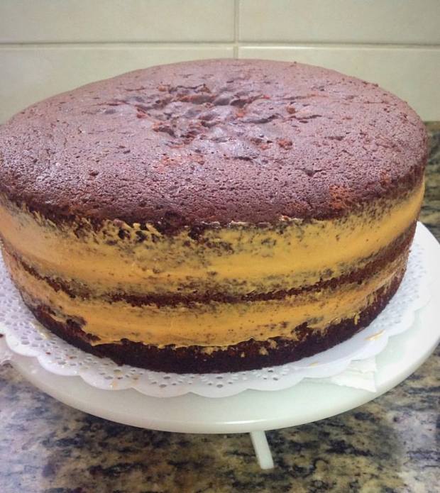 Bolo Chocolatudo e Castanhudo
