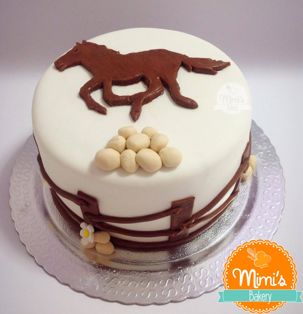 Bolo Decorado Cavalo