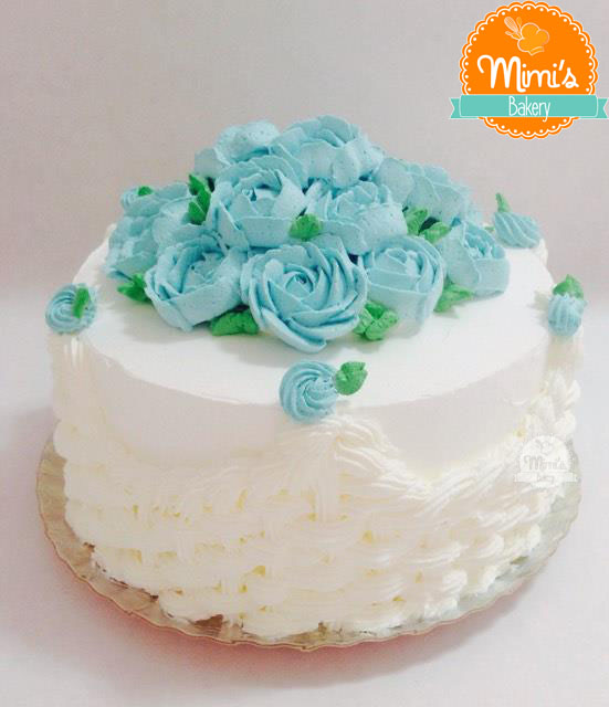 Bolo Cesta de Flores Delicada