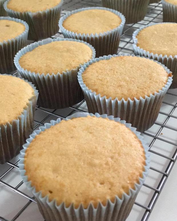 Cupcakes de Baunilha