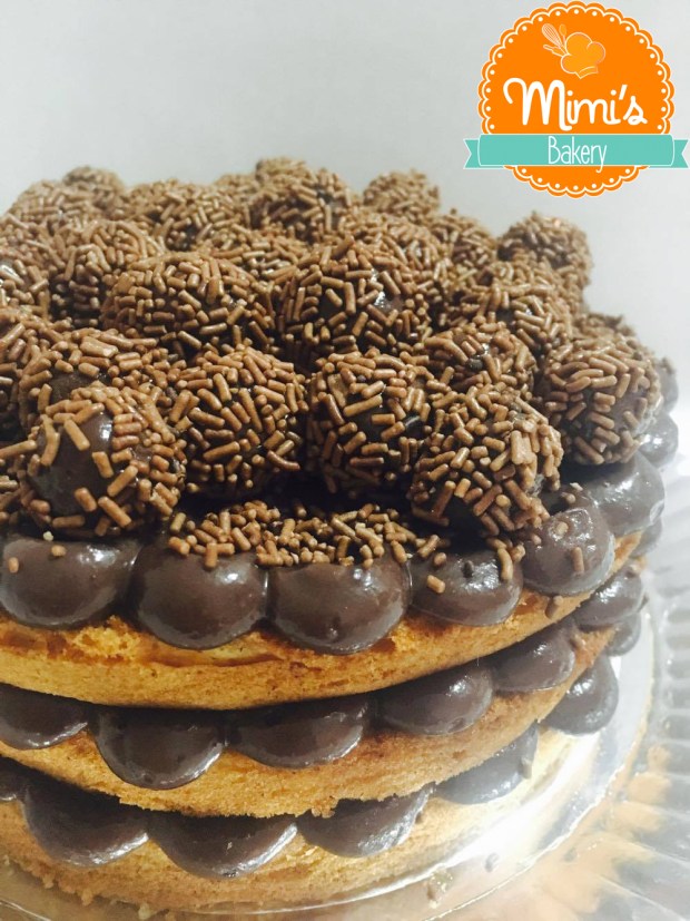 Naked Cake Brigadeiro