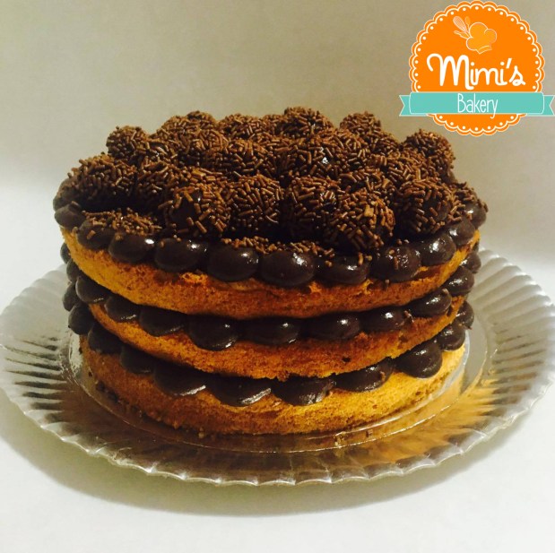 Naked Cake Brigadeiro