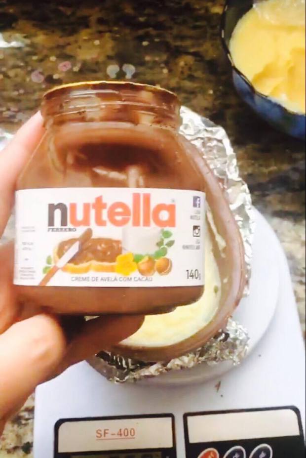 Ovo de Colher Ninho com Nutella