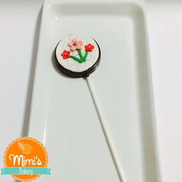 Pirulito de Chocolate Decorado