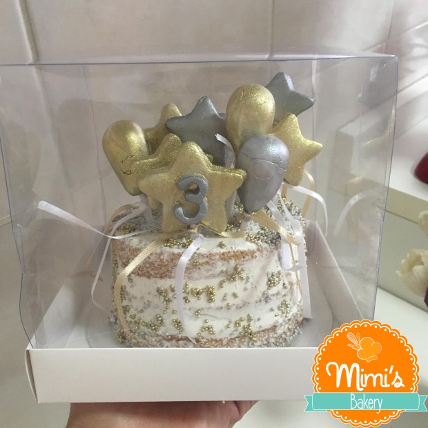 Bolo Mesversário Ano Novo