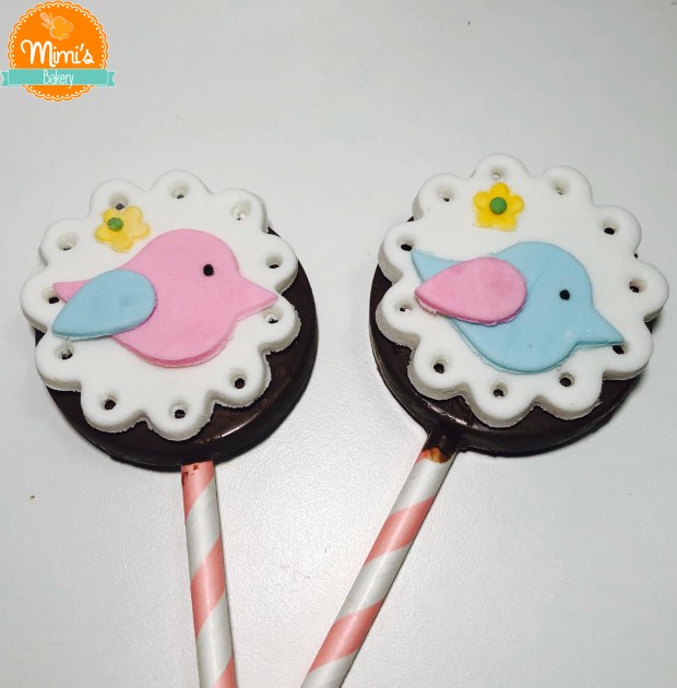 Pirulito de Chocolate Passarinhos