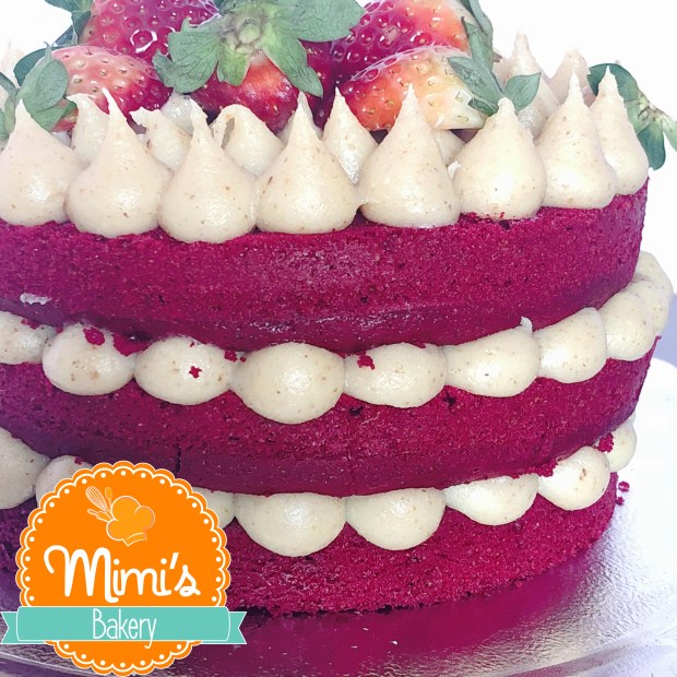 Naked Red Velvet com Brigadeiro de Ninho
