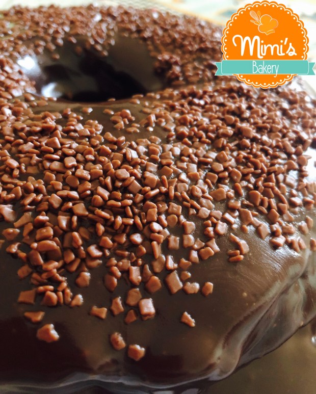 Bolo Caseiro de Chocolate com Ganache