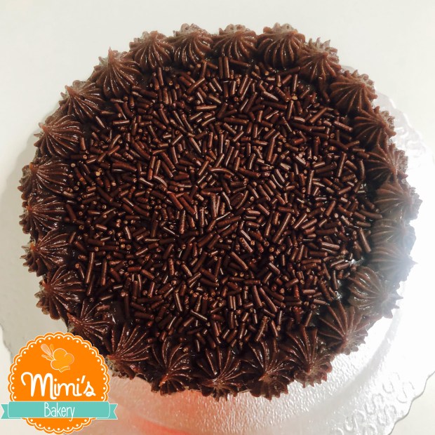 Bolo cenoura com brigadeiro